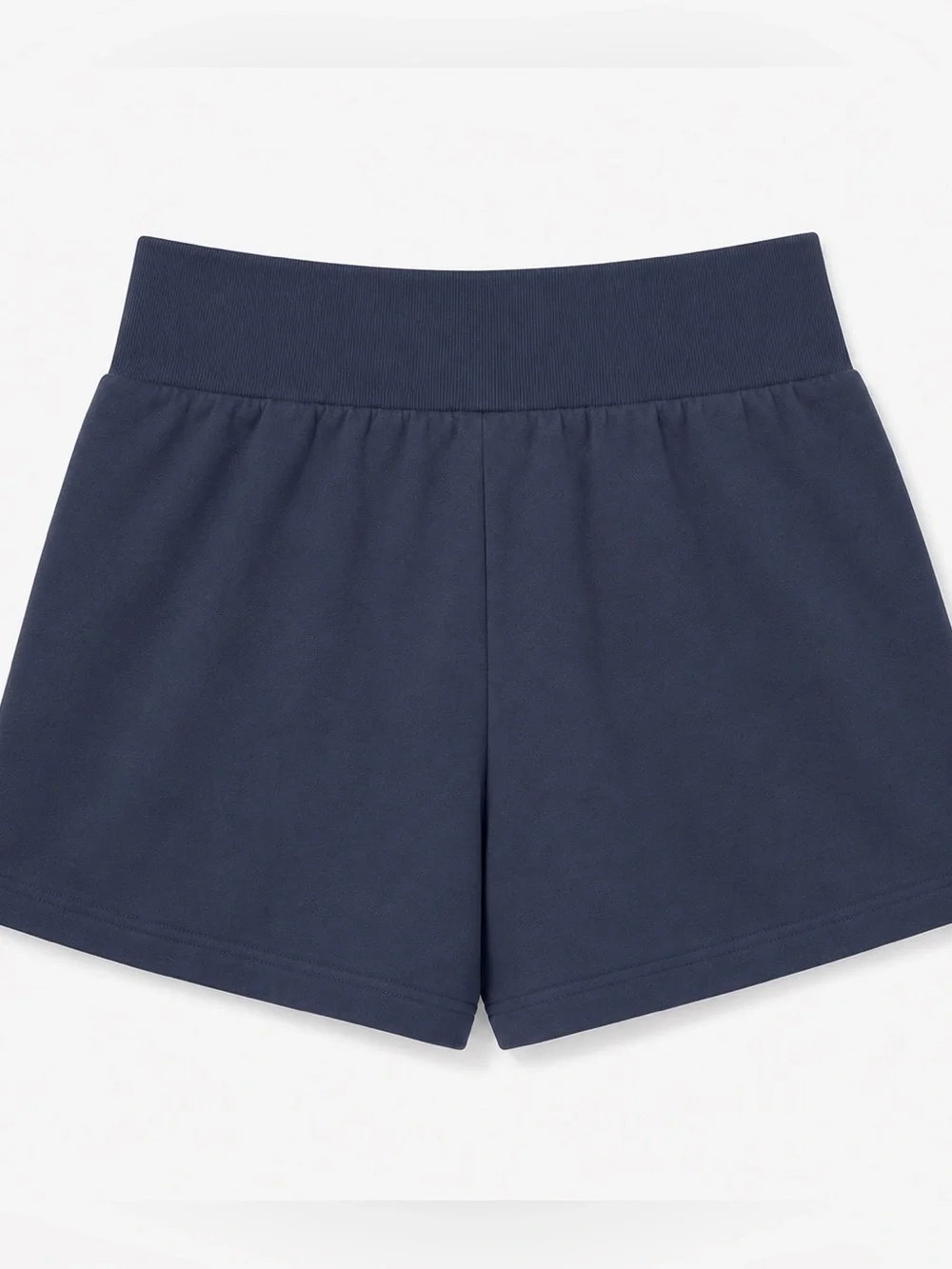 NWT LAYERS Sunday Lounge Club Matching Set Blue Lounge Shorts Sweatshirt L